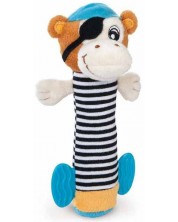 Jucărie moale cu fluier Canpol - Pirate Monkey -1