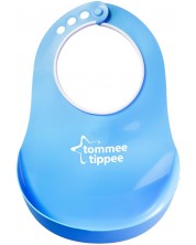 Tommee Tippee Soft Bib - Comfi Neck, albastru