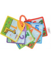 Carte moale Jollybaby - Cu jucărie de dentiție -1