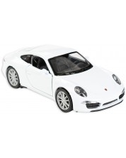 Mașinuță din metal Toi Toys Welly - Porsche Carrera, alb -1