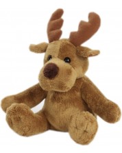 Jucărie de pluș moale Heunec - Moose, 20 cm