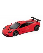 Metallică Kinsmart - McLaren F1 GTR, 1:34, roșie