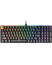 Tastatură mecanică Glorious - GMMK 2 Full-Size, Fox, RGB, neagră