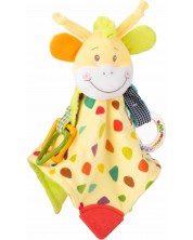 Jucărie moale de imbratisare Amek Toys - Girafă