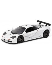 Metallică Kinsmart - McLaren F1 GTR, 1:34, albă