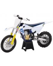 Motocicletă din metal Newray - 2019 Husqvarna FC450, 1:12 -1