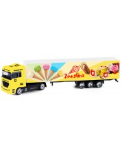 Jucărie metalică Rappa - Camion cu înghețată, 1:87 -1