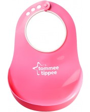 Tommee Tippee Soft Bib - Comfi Neck, roz	