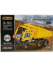 Constructor metalic Feng Build and Play - Camion, 65 de piese