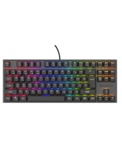 Tastatură mecanică Genesis - Thor 303 TKL HS, Silent, RGB, neagră
