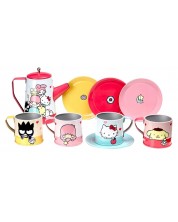 Set de veselă din metal Micki - Hello Kitty, 10 piese -1