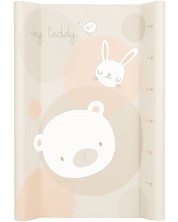 Salteluță moale de înfășat KikkaBoo - My Teddy, 80 x 50 cm