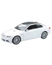 Mașinuță metalică Newray - BMW 3 Coupe, albă, 1:24