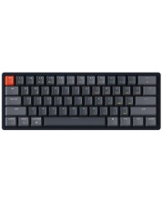 Tastatura mecanica Keychron - K12 H-S, Gateron Brown, RGB, neagra
