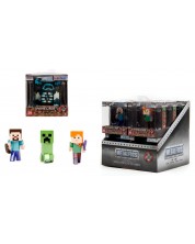 Figurină metalică Jada Toys - Minecraft, 6,5 cm, sortiment - imagine 1