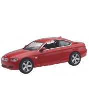 Mașinuță din metal Newray - BMW 3 Series Coupe, roşu, 1:43 -1