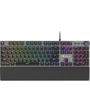 Tastatura mecanica Genesis - Thor 401 RGB, Brown Switch, neagra -1