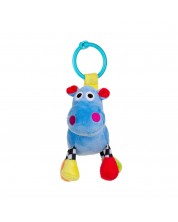 Jucărie cu zornăit moale Canpol - Crazy Animals, Hippo -1
