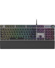 Genesis Mechanical Gaming Keyboard Thor 380 RGB Backlight Blue Switch US Layout Software	 -1