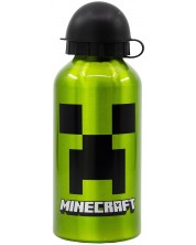 Sticlă metalică Minecraft - 400 ml -1