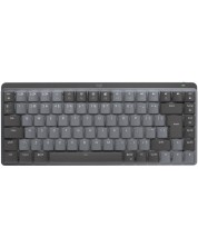 Tastatura mecanica Logitech - MX Mechanical Mini, wireless, gri -1