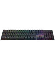 Tastatură mecanică Redragon - Apas Pro, wireless,Blue, RGB, neagră -1