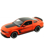Mașinuță metalică Maisto Special Edition - Ford Mustang Boss 302, 1:24, portocalie