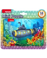 Puzzle moale Puedo - Pictura, 12 piese, sortiment  -1