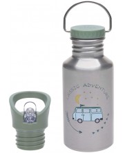 Sticlă de metal Lassig - Adventure Bus, 500 ml -1
