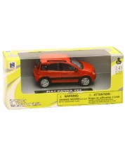 Mașinuță metalică Newray - Fiat Panda 4x4, roșie, 1:43 -1