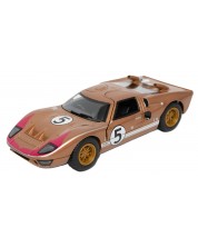 Mașinuță metalică Kinsmart - 1966 Ford GT40 MKII, 1:32, neagră - imagine 1