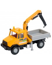 Camion metalic Welly Urban Spirit - Camion cu macara, 1:34 -1