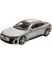 Mașinuță metalică Bburago - Audi RS e-tron GT, 1:43, argintiu
