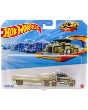 Camion metalic Hot Wheels Track Fleet - Bloc Aid, 1:64 - imagine 1