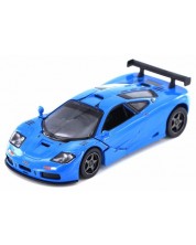 Metallică Kinsmart - McLaren F1 GTR, 1:34, albastru - imagine 1