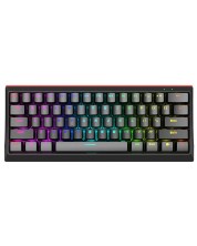 Tastatură mecanică Marvo - KG962G, Red, RGB, neagră -1