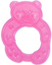 Dentitie moale pentru bebelusi Canpol - Ursuleț, roz