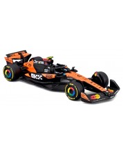 Mașinuță metalică Bburago - McLaren F1 MCL39, Lando Norris, 1:64