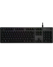 Tastatura gaming Logitech - G512 Carbon, GX Brown Tacticle, neagra -1