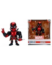 Figurină metalică Jada Toys Marvel - Deadpool, 10 cm - imagine 1