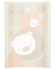 Salteluță moale de înfășat KikkaBoo - My Teddy, 70 x 50 cm