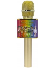 Microfon OTL Technologies - Rainbow High Karaoke, auriu