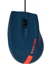 Mouse Canyon - CNE-CMS11BR, optic, albastru/rosu -1