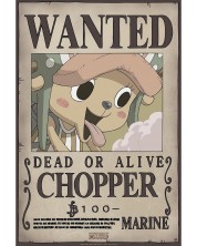 Mini poster GB eye Animation: One Piece - Chopper Wanted Poster (Series 2)