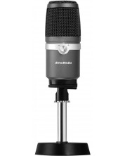 Microfon AverMedia - Live Streamer AM310, gri/negru