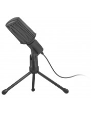 Microfon Natec - ASP, negru -1