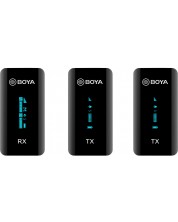 Microfoane Boya - BY-XM6-S2, wireless, negre