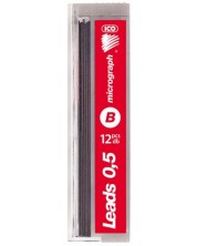 Mini grafit pentru creion automat Ico - 0,5 mm, B