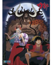 GB eye Animation Mini Poster: One Piece - Luffy & Yamato vs Kaido -1