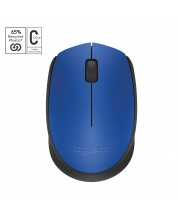 Mouse Logitech - M171, optic, wireless, albastru -1